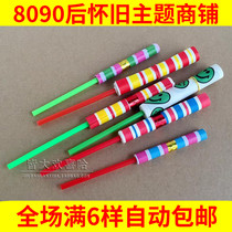 After 80 minutes 90 Classic nostalgia big number thrower Flex Paper Stick Magic Throwback Paper Stick Birthday Party Childrens Toys