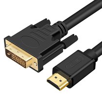 hdmi to DVI line transfer male head with audio HD 4K Desktop computer host and TV connection line h