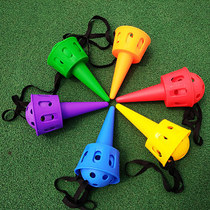 Sentimental ball receiver childrens hand-eye coordination training pinball throwing and picking pinball kindergarten thrower toy