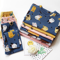 Childrens cotton underwear set for boys and girls autumn clothes autumn pants baby autumn and winter models