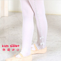 Spot South Korea imported childrens summer pantyhose girls practice dance bottoming socks girls princess school socks