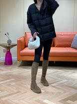 Xiangjia takes off from dusk black plus velvet skinny jeans wash stretch to wear thick leggings women