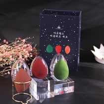 Lin Yun is the same as the Ermu grape Starry Sky Beauty egg does not eat powder super soft gourd powder puff makeup sponge egg dry and wet