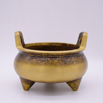 Step by step Lotus pure bronze Xuande Baton oven at the mercy of the Buddha Buddha Furnaces