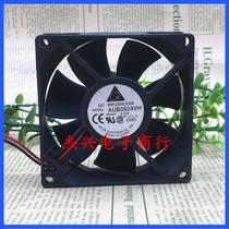 Original Delta 8025 24V 0 21A AUB0824VH 2-wire 8CM cm converter cooling fan