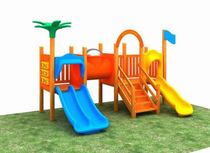 Promotional African Rosewood slide combination large outdoor childrens amusement facilities