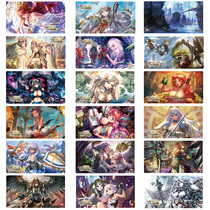 The final Chronicle card pad game Wang Wanzhi card WIXOSS table pad mouse pad animation card Pad B