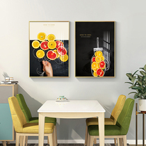 Modern minimalist Restaurant Hung Painting Decoration Painting Kitchen Café Wall Mural Fashion Sofa Wall Painting Dining Room Decoration Painting