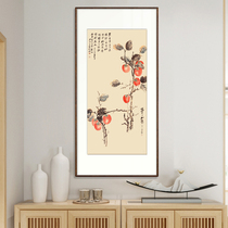 Zhang Daqians famous painting everything is wishful cross stitch 2021 new thread embroidery living room vertical version porch corridor by hand embroidery