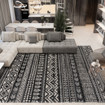 Heng Private simple modern carpet living room geometric stripes line Household rectangular Italian study sofa coffee table mat