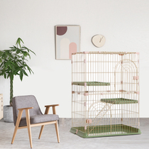 Cat Cage Villa Home Super Free Space With Toilet Cat Empty Cage Interior Small Cat House Cat House