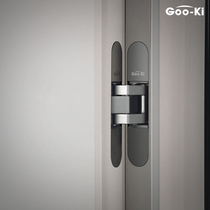 Goo-Ki Geo Qi three-dimensional adjustable invisible hinge folding door hinge concealed invisible door hinge dark hinge