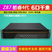 2UZ87 soft Routing Machine 6-port Gigabit Core i3i5i7e3 Love Fast ROS Vimeng Flow Control Certified Industrial Computer