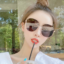Sunglasses trend 2020 new net red anti-ultraviolet polarized ins big face thin ladies fashion sunglasses