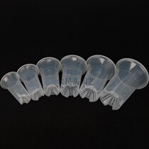 Orchid pot plastic breathable pot thickened transparent belt side hole orchid phalaenopsis Dendrobium special pot