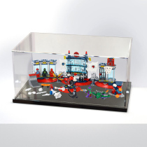 Acrylic display case applicable Lego 76175 guard Spider-Man base model assembly transparent containing dust resistance
