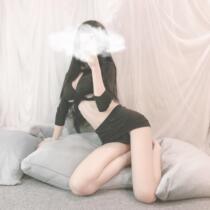 Lace mini mini skirt Addiction seduction tight nightclub abalone bed teacher date milk convenient step to hit the wild