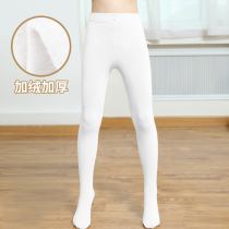 Dance socks girls practice autumn and winter baby leggings pantyhose women children plus velvet thick dancing socks