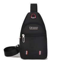 New chest Bag Mens bag shoulder shoulder bag leisure cross bag Oxford cloth chest diagonal backpack tide small mens bag