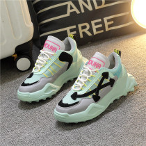 Tide brand Torre shoes 2021 spring and summer new Korean version of mesh breathable thick bottom increased ins super fire sneakers women's shoes