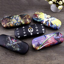 Watch game myopia glasses case girl simple boys learn creative personality portable anti-pressure eye box storage
