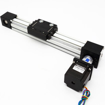 High speed sealing micro small LD4575 electric lifting linear rail gantry synchronous belt sliding table module aluminium profile