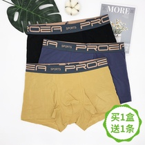 Bao Louis oxygen No 1 3-pack mens underwear pure cotton Modal student breathable antibacterial inner file mid-waist boxer shorts