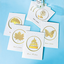 High-end creative recording greeting cards Custom-made three-dimensional birthday cards Couples get married Children primary school students graduation wishes Write postcards small cards Send girlfriends employee gifts small gifts