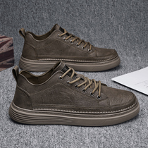 Chef shoes men waterproof kitchen work antiskateboard shoes casual leather shoes work and oil protection for 2022 new summer