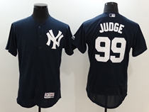 Yankees Baseball Uniform Yankee jersey No 99 JUDGE blue gray white cardigan T-shirt Embroidered training suit