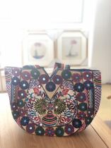 Pakistan single shoulder handpicked and embroidered female bag