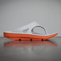 Slippers men summer sandals leisure slippers sports soothing recovery shoes thick soled massage shock support Flip-flops