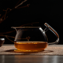 Yoshigu TY01 thickened heat-resistant glass tea Sea Road cup large kung fu tea set tea drain male cup tea dispenser