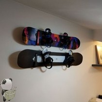 Snowboard rack Wall Hanging Bracket Snowboard Ski Storage Rack Floor-standing Skate Shelf