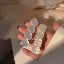 Moonlight glazed pearl light hairpin Immortals full 100 hitch-imitation seashells small crowd minimalist Temperament Clip