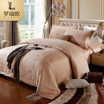 Four cotton cotton cotton three - piece cotton three - piece suit 1 8m bed simple double suit in 5 star bed