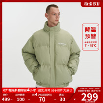 FPA winter thickened stand-up collar padded clothes Guochao brand high-end couples wear bread padded jackets American style padded jacket men