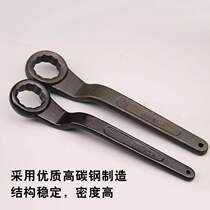 Single head plum blossom wrench 30-75mm veneer open wrench Heavy-duty knock-resistant wrench