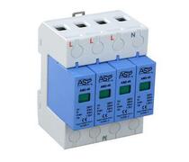 Lei Xun Shijie ASP Lightning Protection Modular Secondary Three Phase 380 V Power Surge Protector AM2-40 4