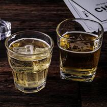 Non-fragile breakfast wine glass tempered glass stiffened glass tempered milk Cup restaurant heat-resistant milk