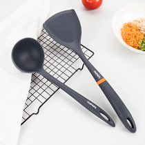 Daddy non-stick pan special shovel fried shovel high temperature silicone stir-frying spade spoon cooking spoon kitchen utensils set