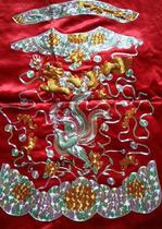 Dragon Phoenix coat small five Fu gown wedding dress Chinese wedding dress bridal dress