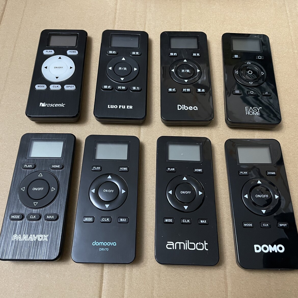 proscenic pu sannikland beckon LUOFUER rover sweeping robot remote control