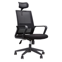 Beijing office furniture staff staff supervisor mesh cloth nylon feet can lift the happy head pillow swivel chair Computer chair