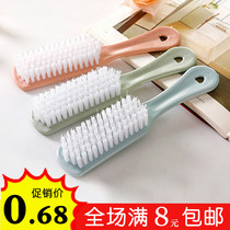 Plain plastic small brush shoes cleaning brush soft hair washing brush washing brush washing clothes board brush shoe brush shoe brush