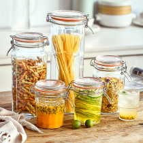 kilner sealed tank food grade glass jar dry goods storage tank kitchen kimchi jar grain storage tank