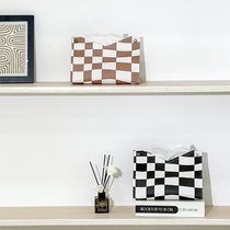 Tissue box toilet contains carton cartridge car in car with luxury high-sense living room kitchen drawing box