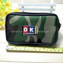 Camouflage Multifunctional Canvas running bag Small Wallet Portable Mobile Phone running bag Leisure Sports Outdoor Cycling Running Bag