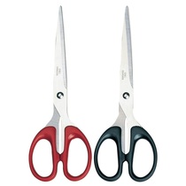 deli Scissors deli 6009 Scissors Office Large Scissors Home Cutting Stainless Steel Scissors Safety Scissors
