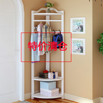 Corner Clothing Cap Rack Release Clothes Rack Easy Hanging Hanger Ground Solid Wood Home Bedroom Wall Corner Eurostyle Shelf